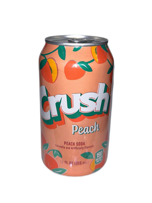 Crush Peach Soda Can 355ML - U.S Edition