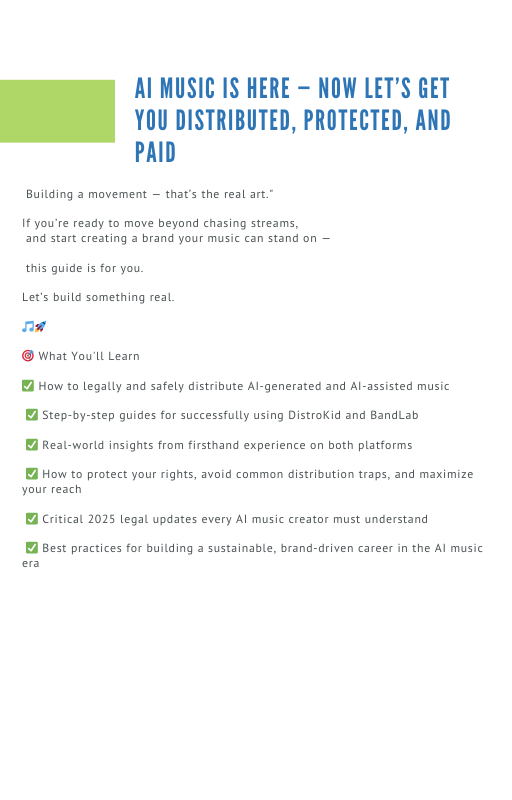 DistroKid vs BandLab Guide for AI Musicians (2025 Update) - Jack Righteous