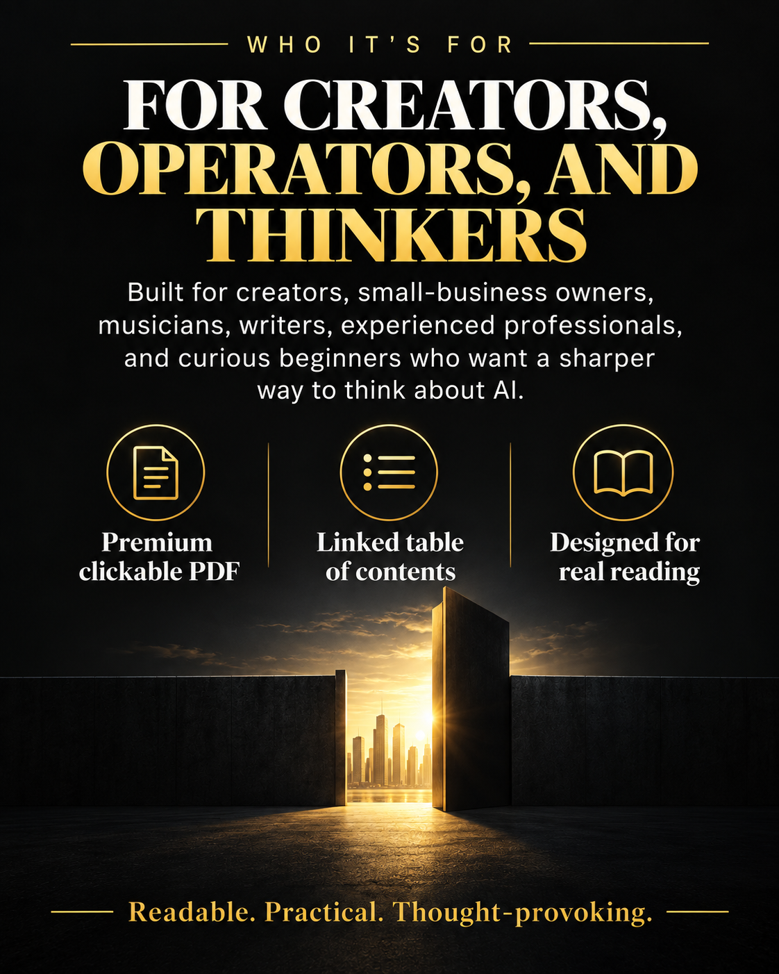Don’t Surrender the Tool — for creators, operators and thinkers