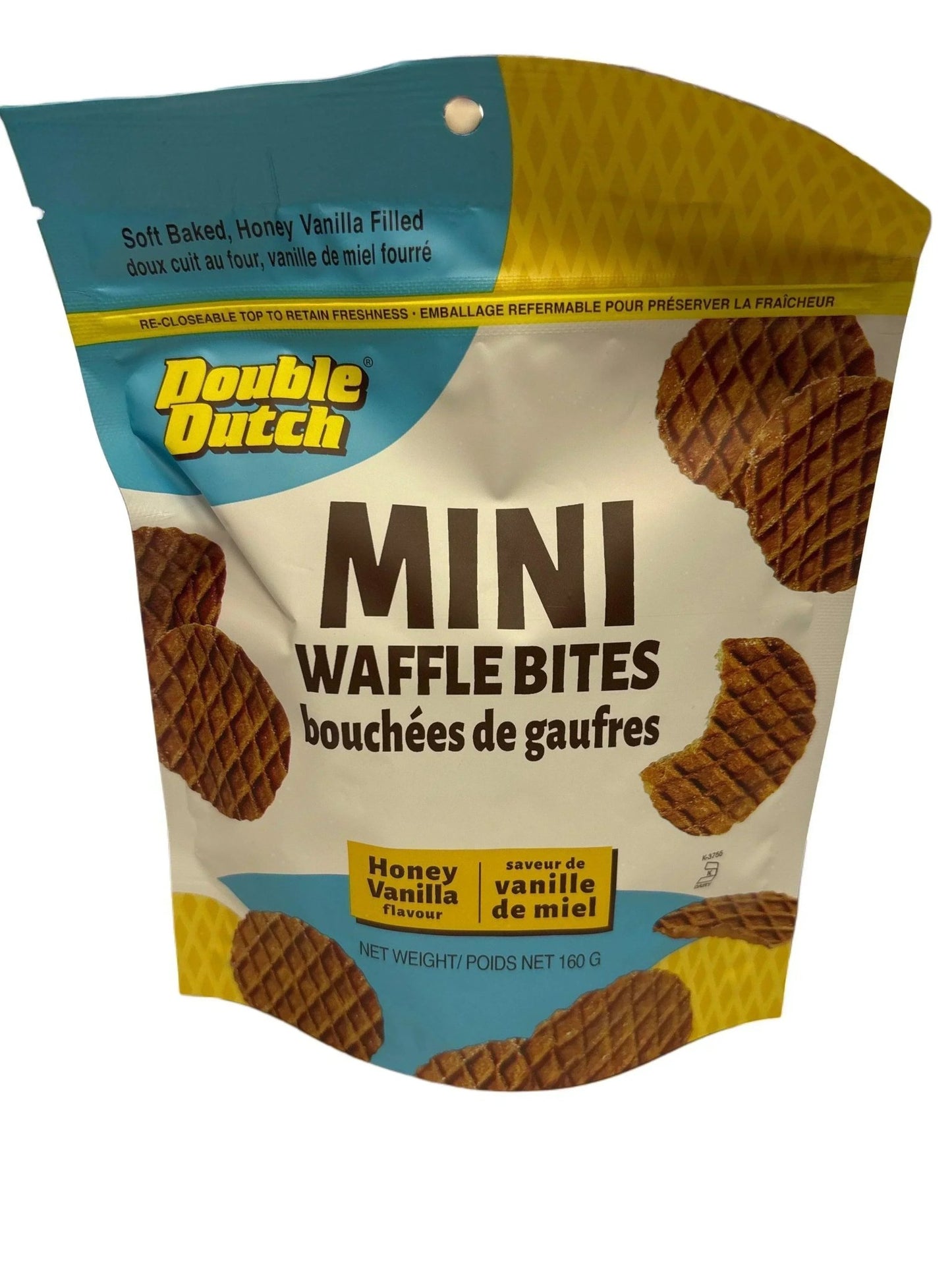Double Dutch Mini Waffle Bites Honey Vanilla 160G - Jack Righteous