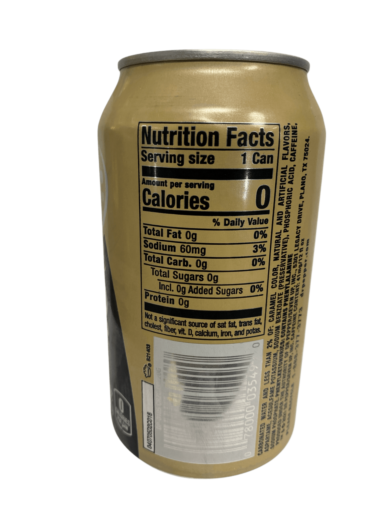 Dr. Pepper & Cream Soda Zero Sugar 12OZ - U.S Edition - Jack Righteous