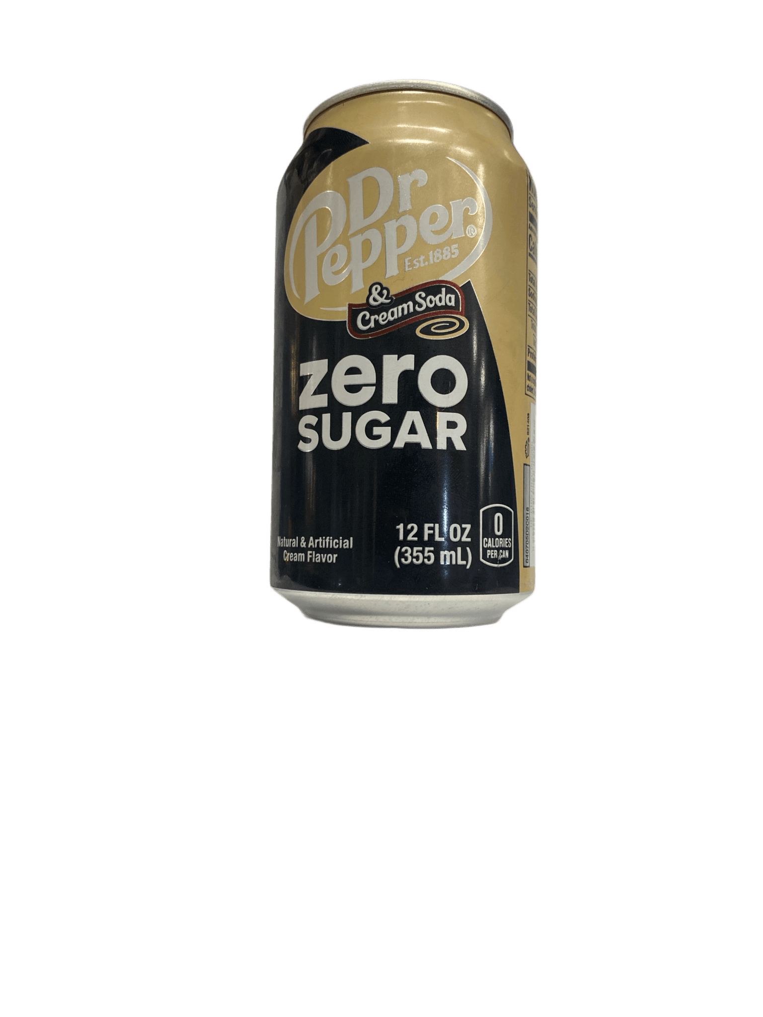 Dr. Pepper & Cream Soda Zero Sugar 12OZ - U.S Edition - Jack Righteous