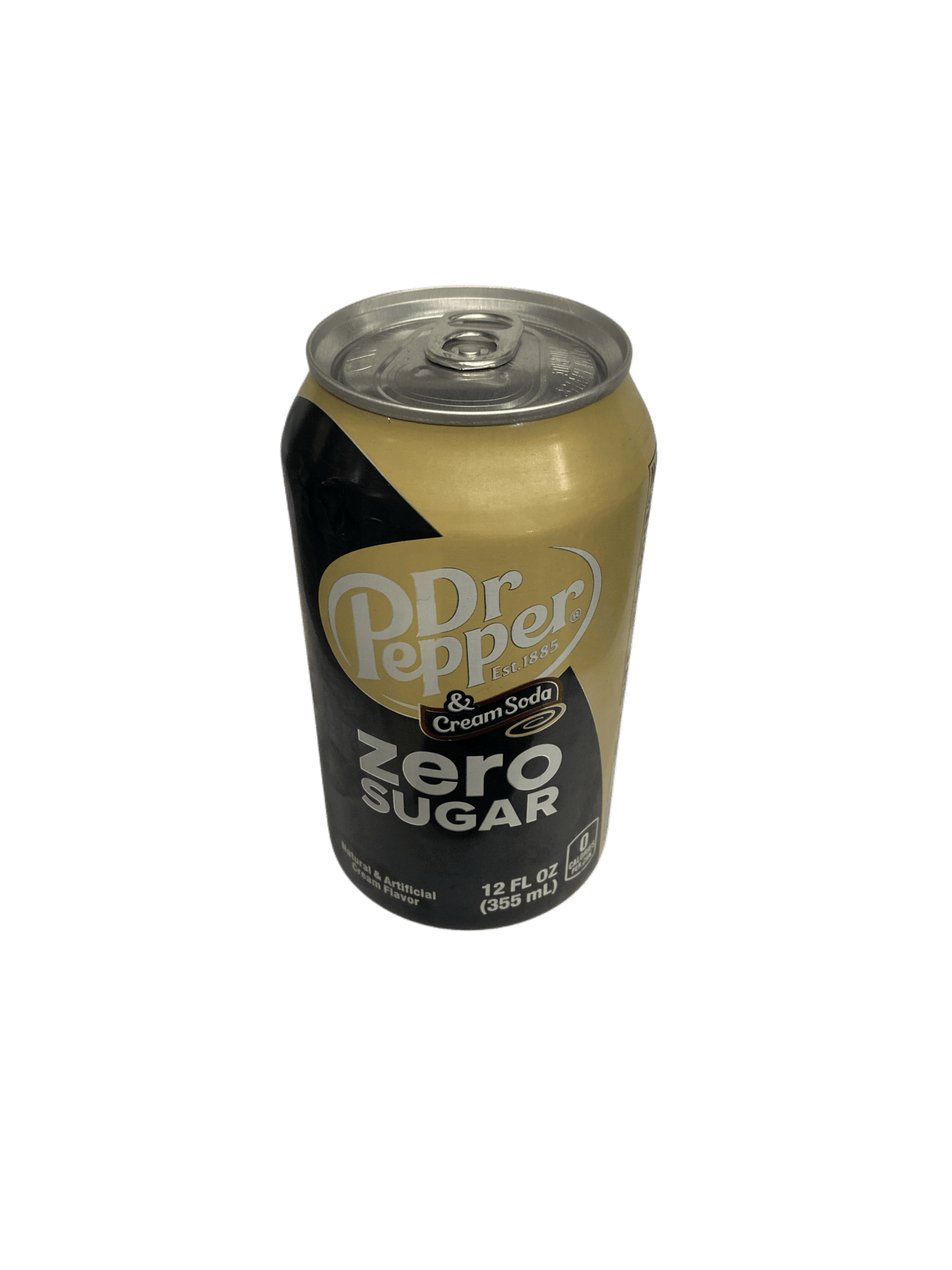 Dr. Pepper & Cream Soda Zero Sugar 12OZ - U.S Edition - Jack Righteous