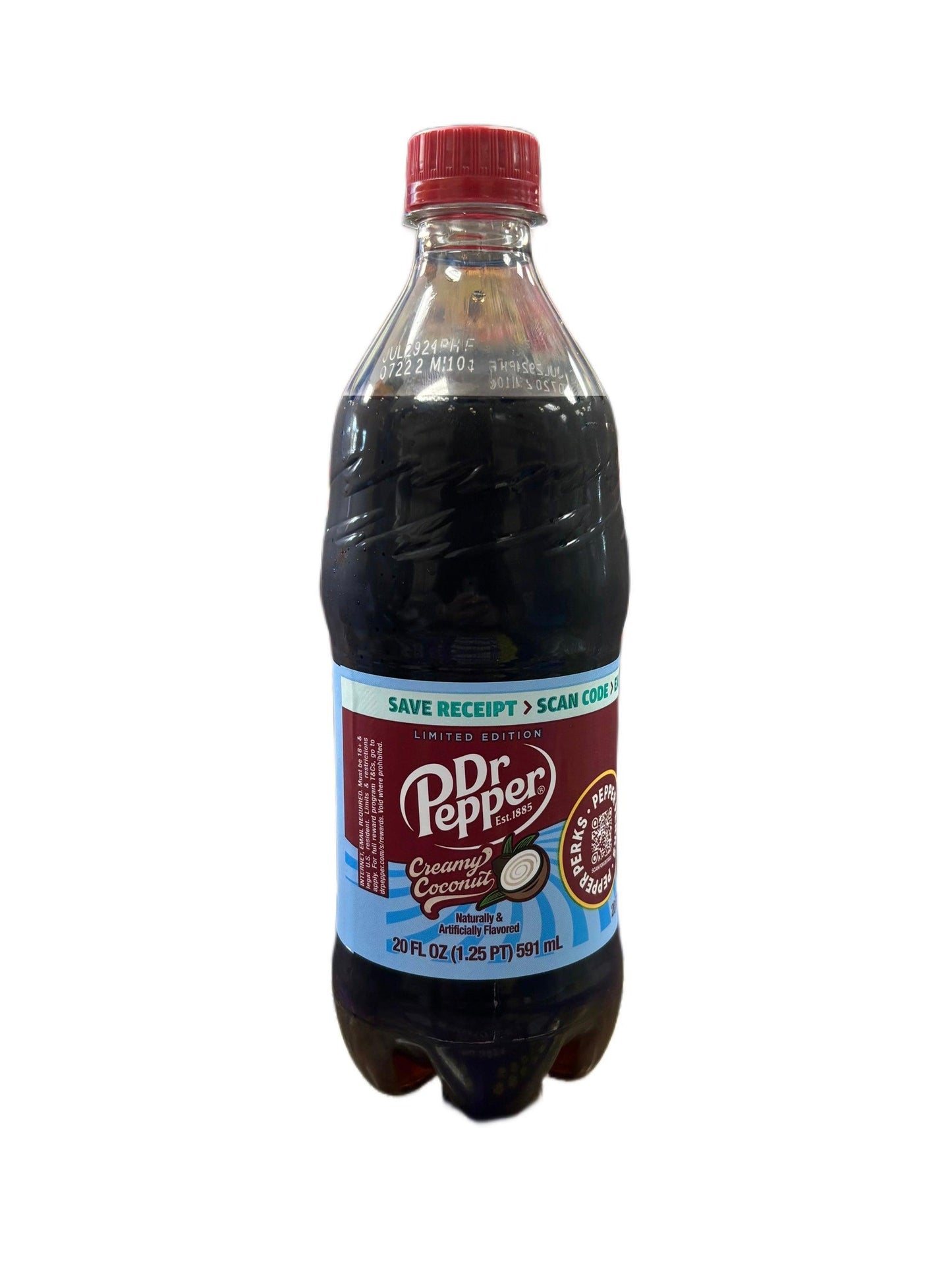 Dr. Pepper Creamy Coconut 20OZ Limited Edition