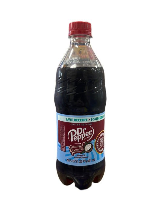 Dr. Pepper Creamy Coconut 20OZ Limited Edition