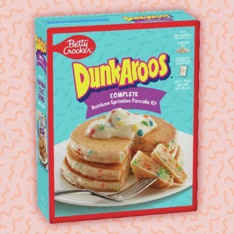 Dunkaroos Complete Rainbow Sprinkles Pancake Kit