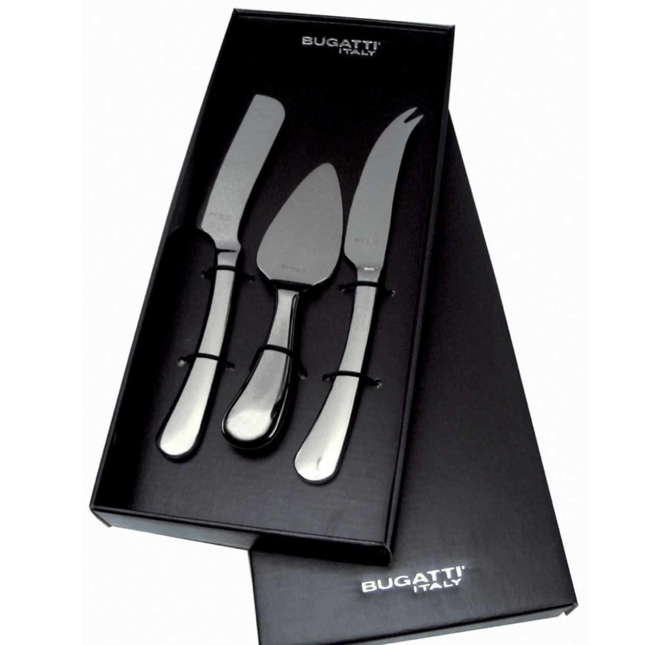 Ensemble de 3 ustensiles à fromage dans un emballage lux settimocielo (IN - 056N83) - Jack Righteous