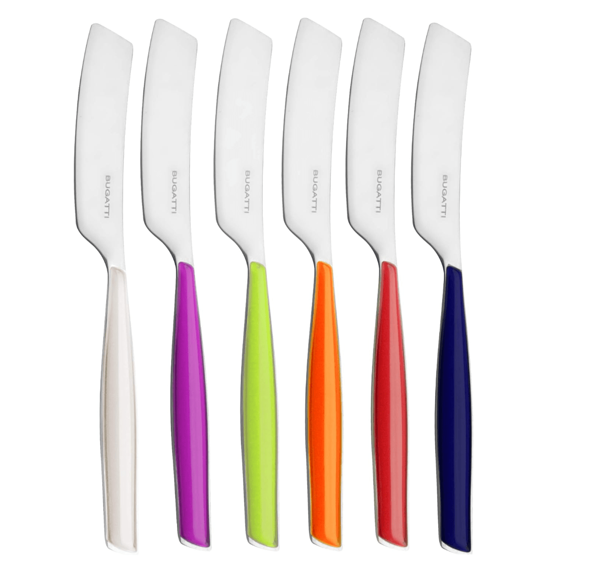 Ensemble de 6 Petits épandeurs Bugatti en Acier Inoxydable (GLAA - 021F32/6) - Jack Righteous