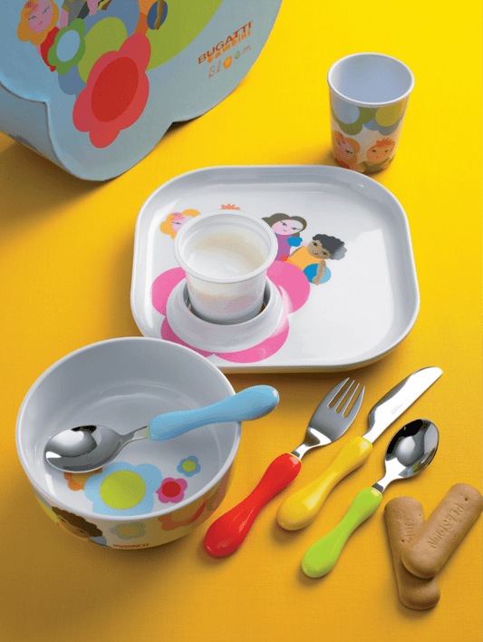 Ensemble de 7 couverts Bugatti BAMBINI BLOOM (07 - BL01) - Jack Righteous
