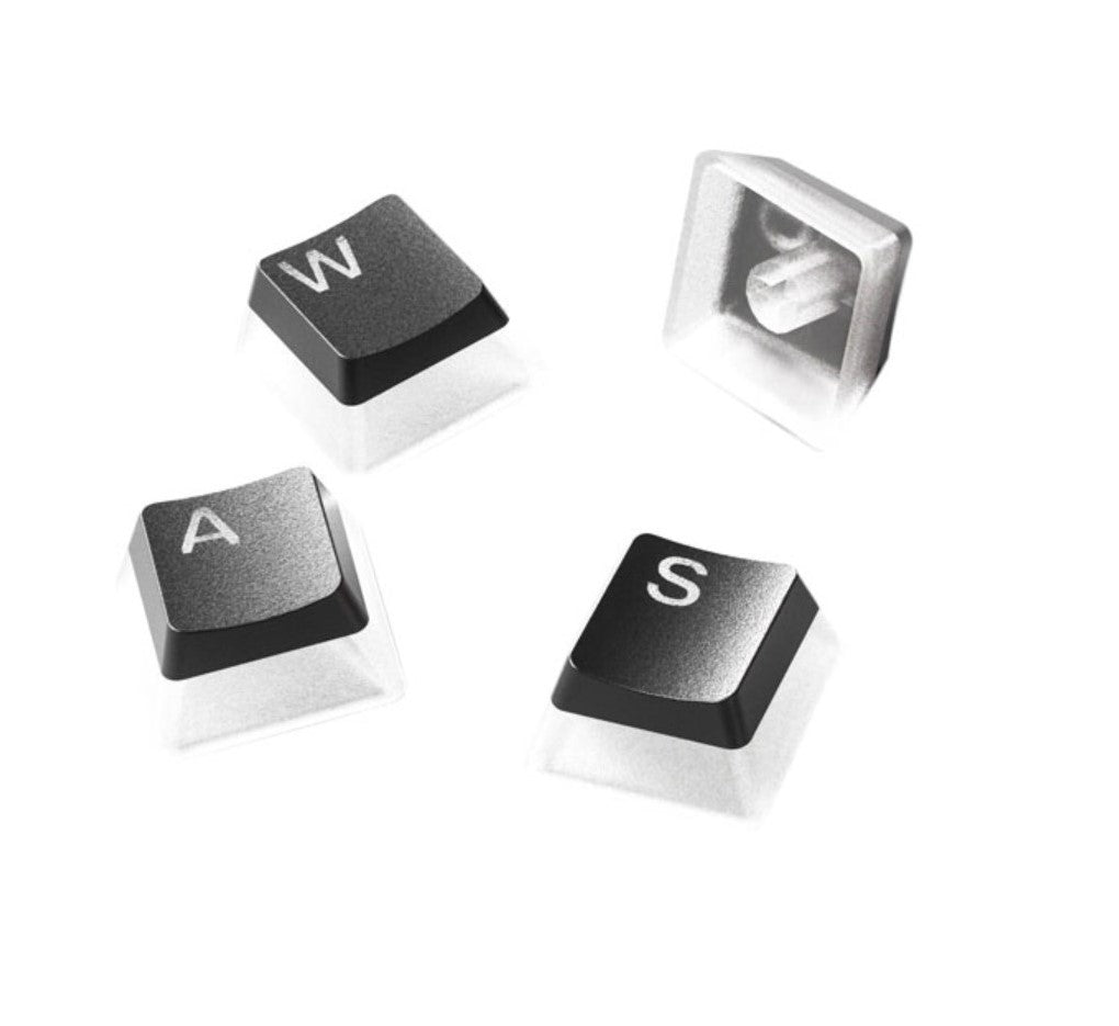 Ensemble de touches mécaniques à tige PrismCaps MX de SteelSeries - Noir - Jack Righteous