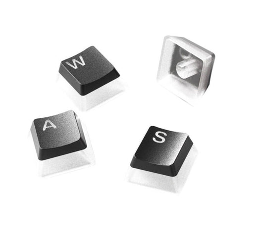 Ensemble de touches mécaniques à tige PrismCaps MX de SteelSeries - Noir - Jack Righteous