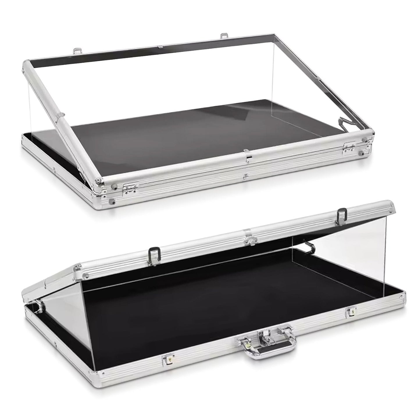 EVORETRO Aluminum Acrylic Clear Top Display Vendor Trade Show showcase - Jack Righteous