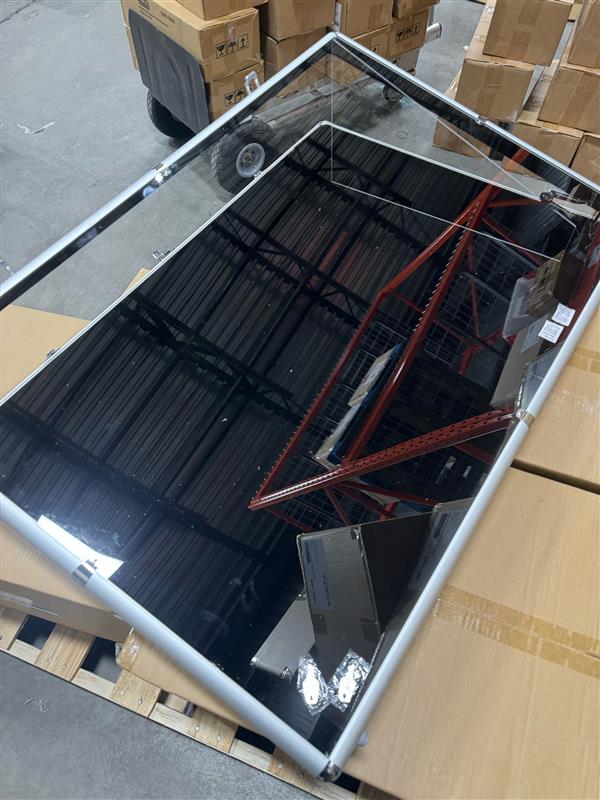 EVORETRO Aluminum Acrylic Clear Top Display Vendor Trade Show showcase - Jack Righteous