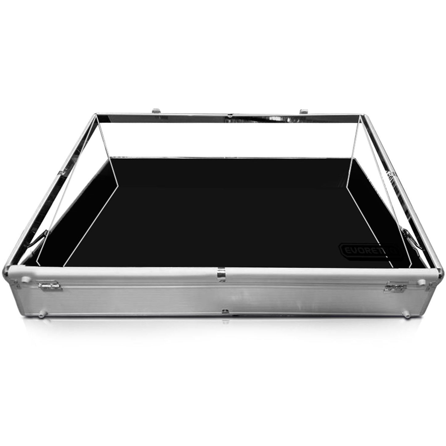 EVORETRO Aluminum Acrylic Clear Top Display Vendor Trade Show showcase - Jack Righteous