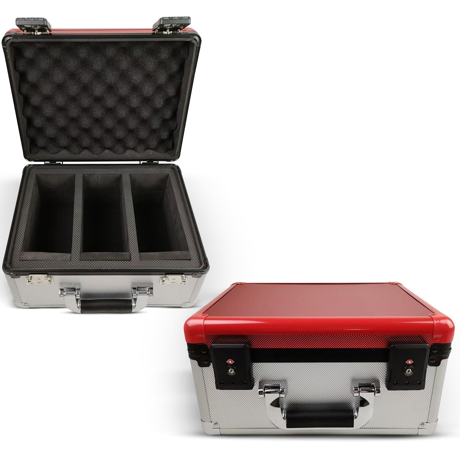 EVORETRO Aluminum Graded Card Storage Box, TSA Lock - Jack Righteous