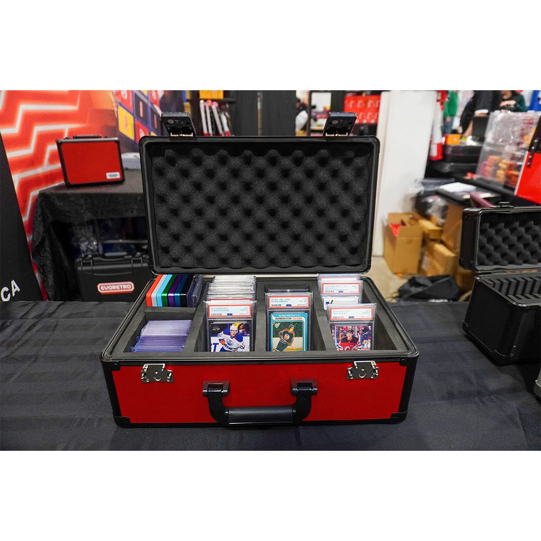 EVORETRO Aluminum Graded Card Storage Box, TSA Lock - Jack Righteous