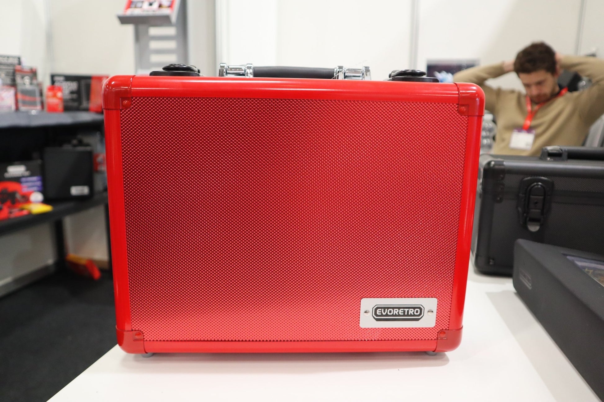 EVORETRO Aluminum Graded Card Storage Box, TSA Lock - Jack Righteous