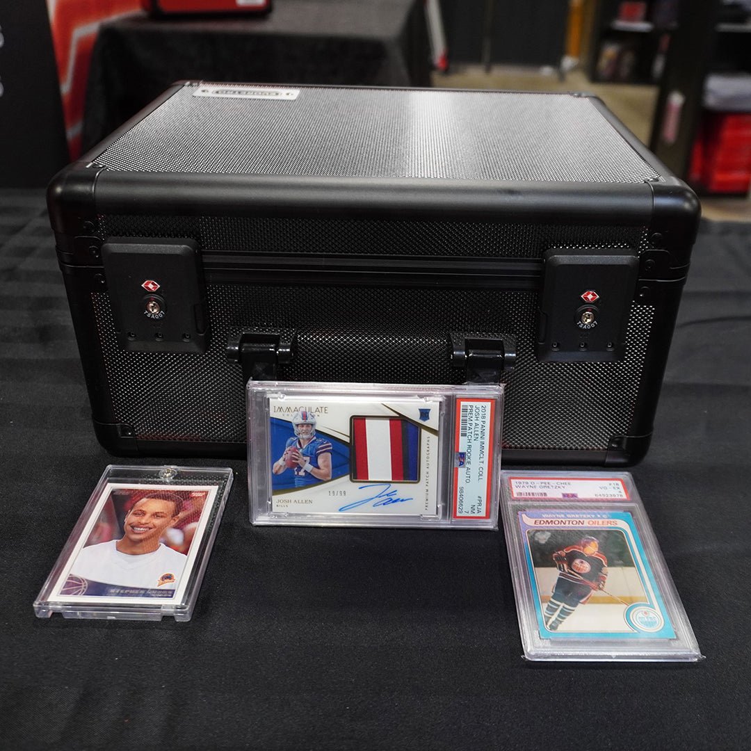 EVORETRO Aluminum Graded Card Storage Box, TSA Lock - Jack Righteous