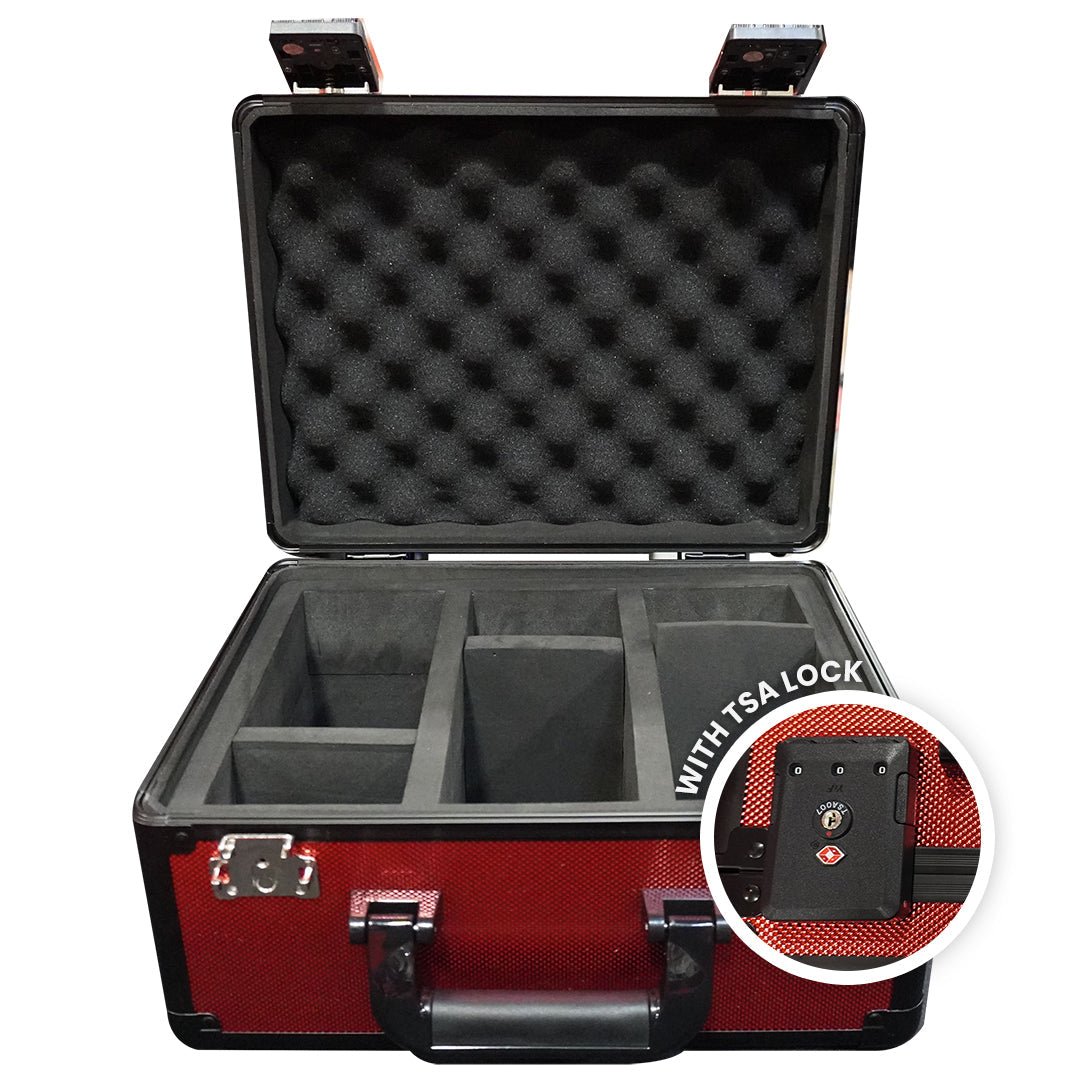 EVORETRO Aluminum Graded Card Storage Box, TSA Lock - Jack Righteous