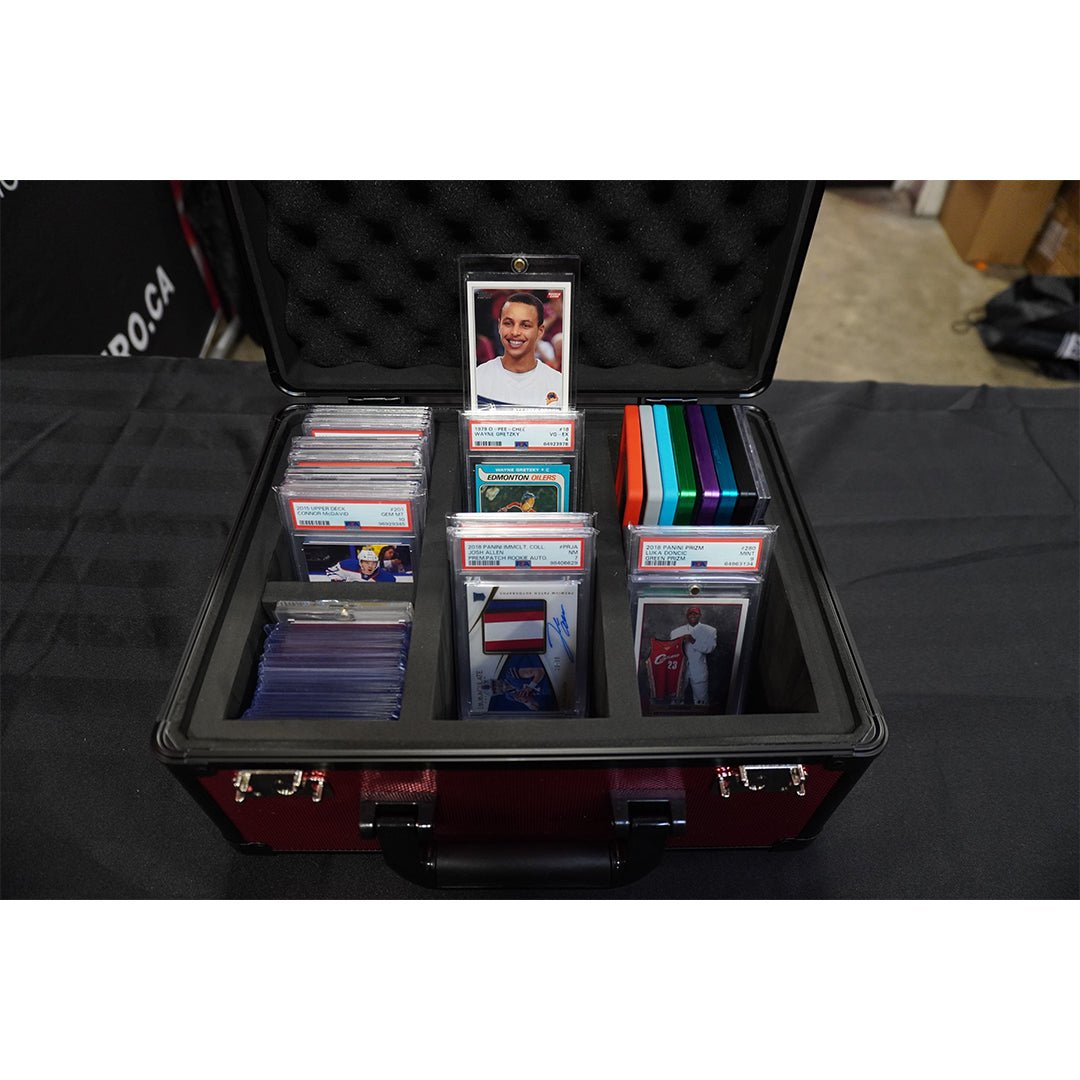 EVORETRO Aluminum Graded Card Storage Box, TSA Lock - Jack Righteous