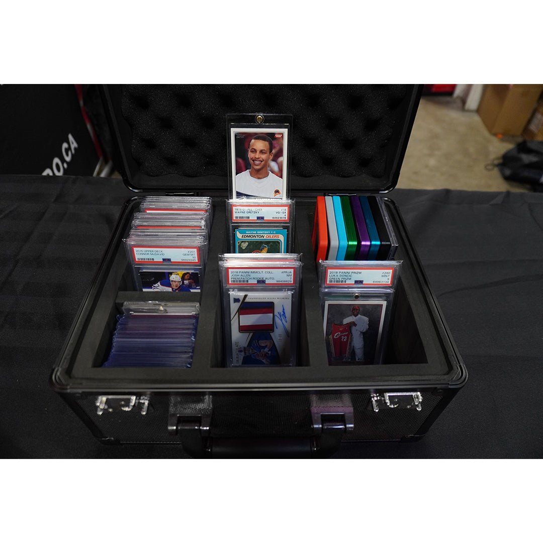 EVORETRO Aluminum Graded Card Storage Box, TSA Lock - Jack Righteous