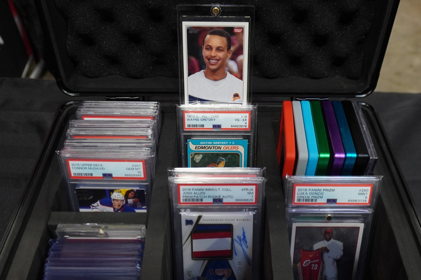 EVORETRO Aluminum Graded Card Storage Box, TSA Lock - Jack Righteous