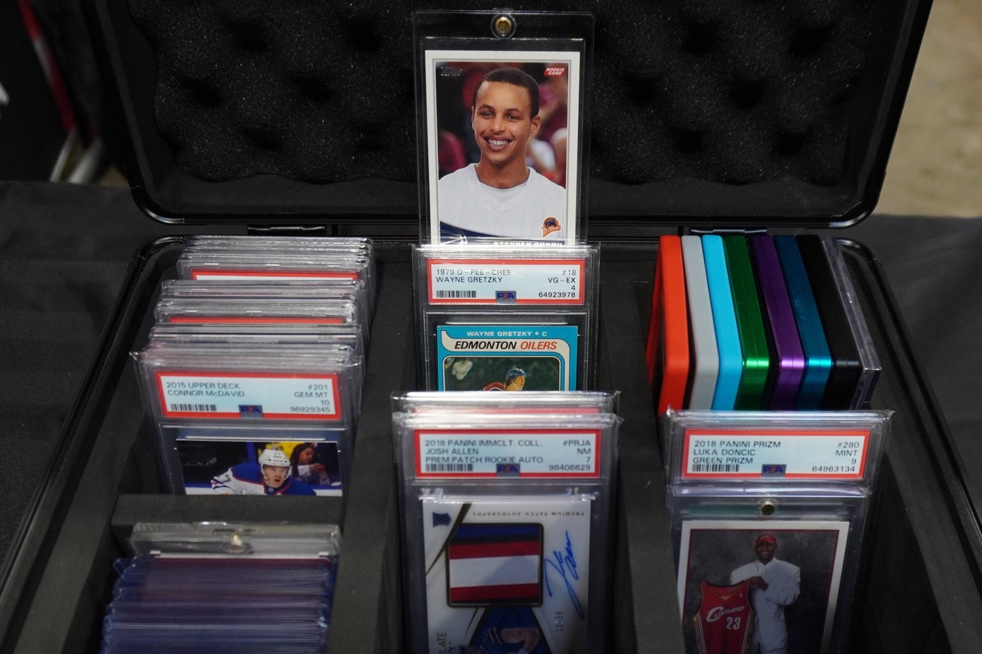 EVORETRO Aluminum Graded Card Storage Box, TSA Lock - Jack Righteous