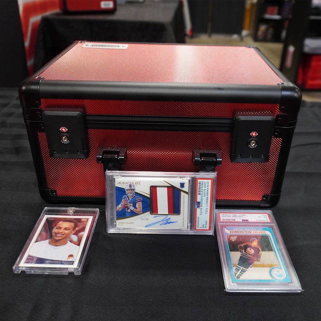 EVORETRO Aluminum Graded Card Storage Box, TSA Lock - Jack Righteous