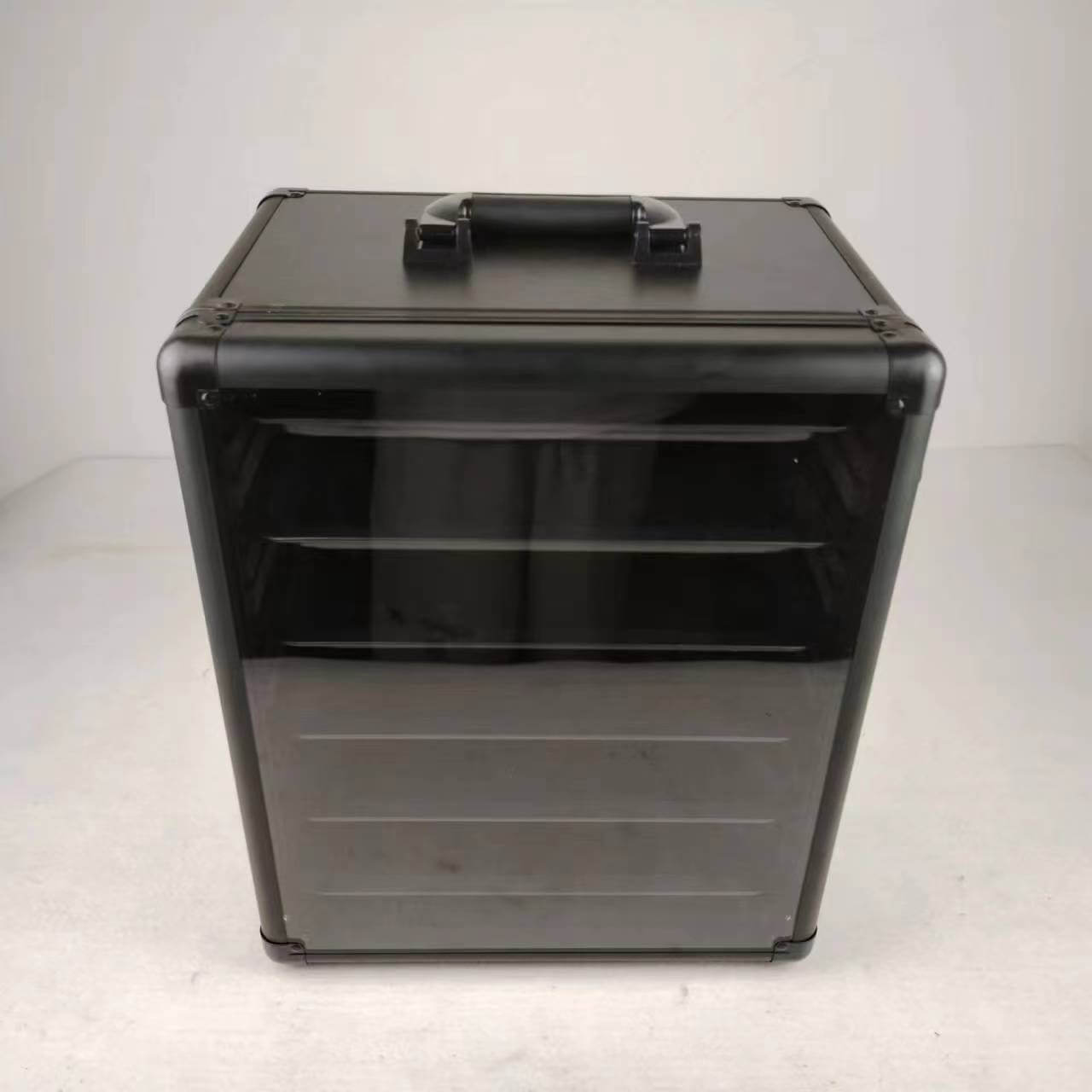 EVORETRO Aluminum Miniatures Display Case with 5 Magnetic Trays - Jack Righteous