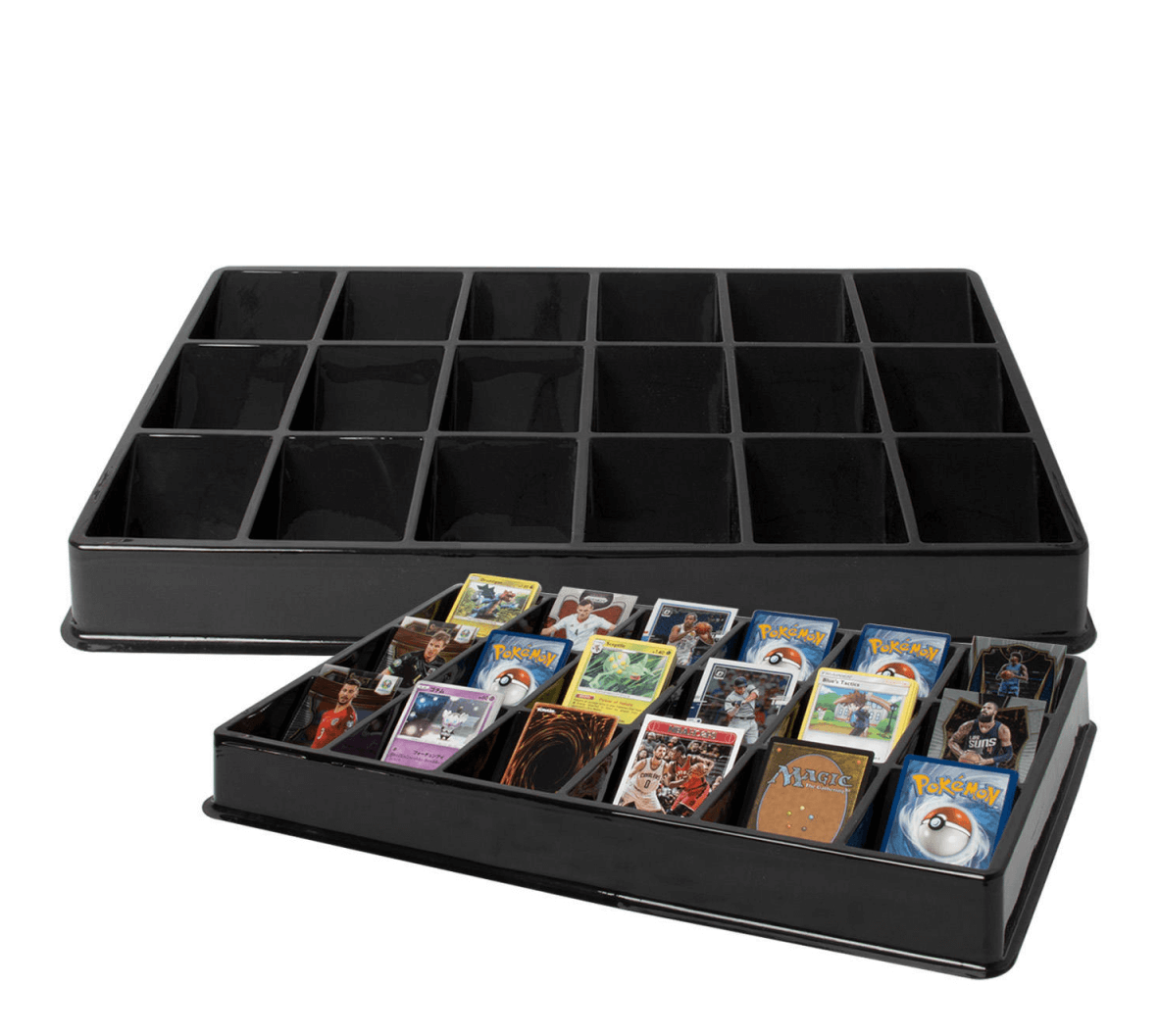 EVORETRO Card Sorting Tray – 18 Slots (Pack of 5) - Jack Righteous
