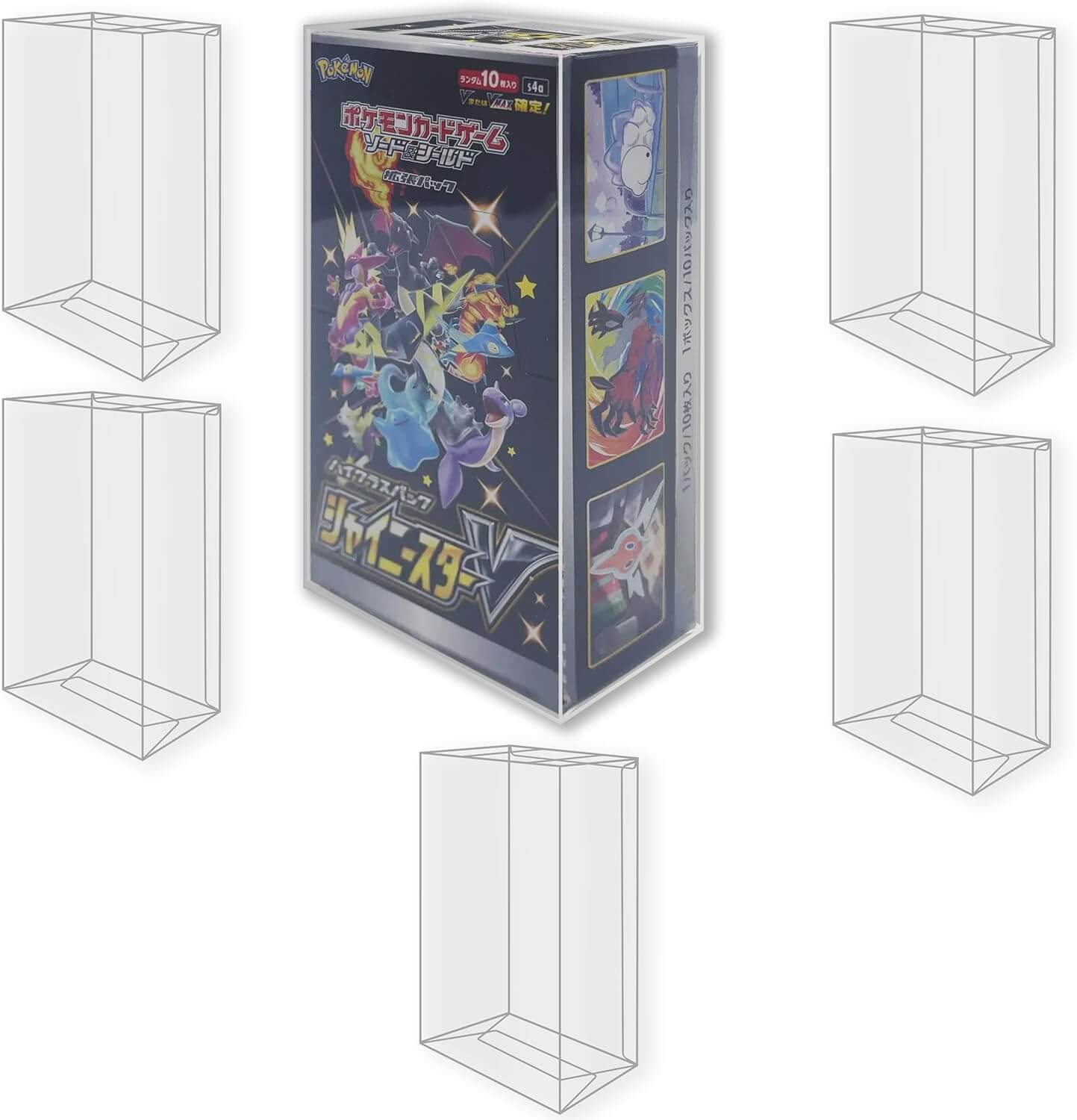 EVORETRO Display Case Protector for Japanese Pokemon Booster - Jack Righteous
