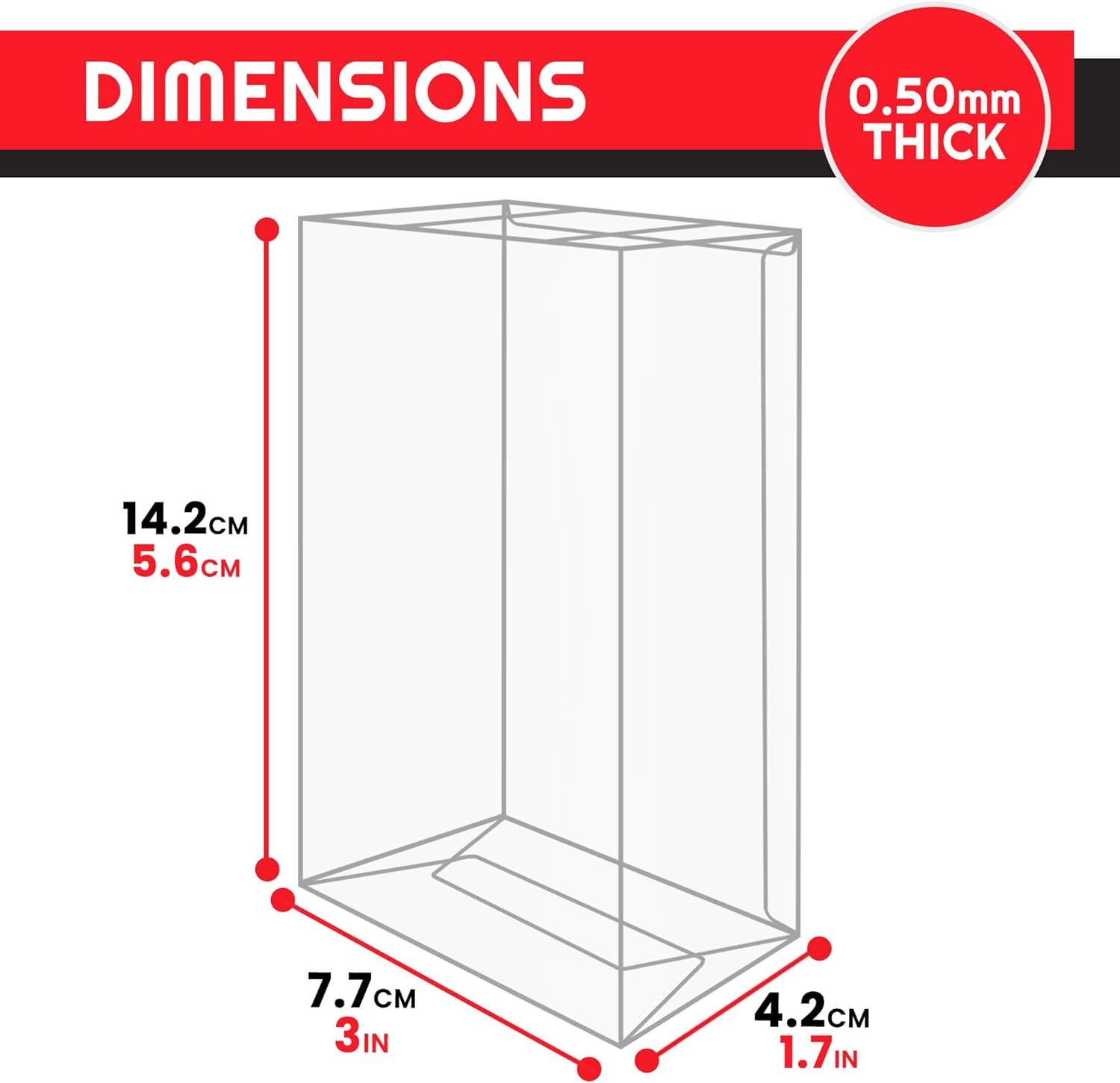 EVORETRO Display Case Protector for Japanese Pokemon Booster - Jack Righteous