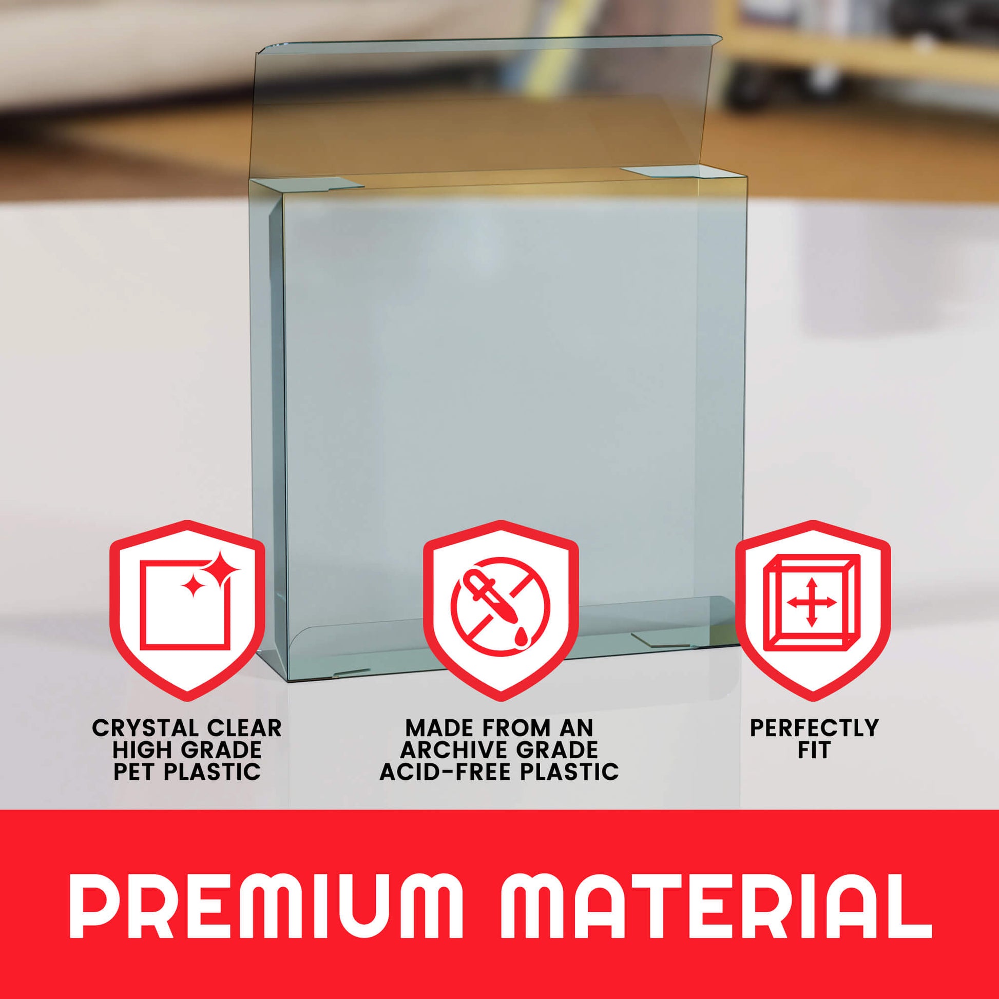 EVORETRO Display Case Protector for Japanese Pokemon Booster - Jack Righteous