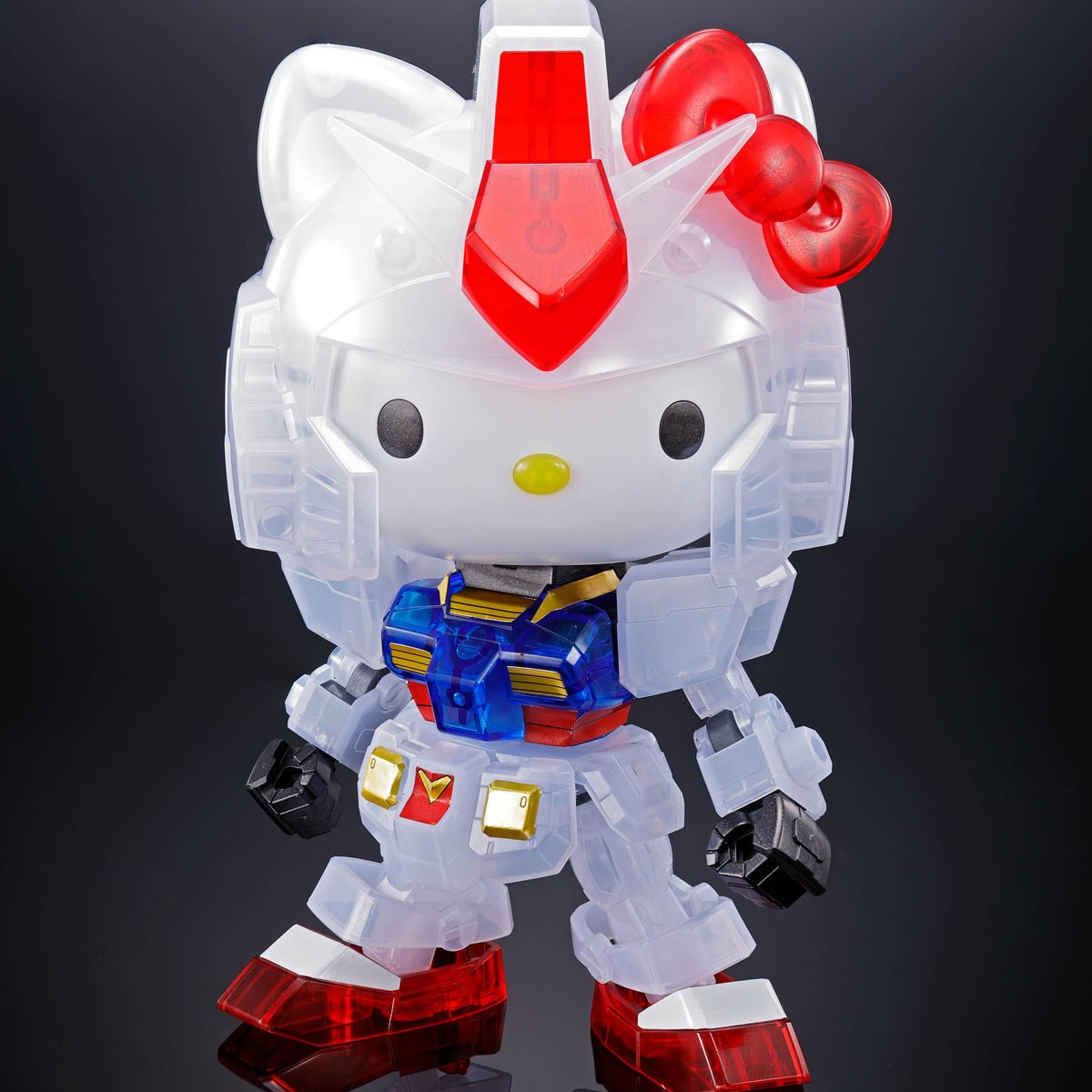 EX - Standard Hello Kitty / RX - 78 - 2 Gundam (Clear Color) - Jack Righteous