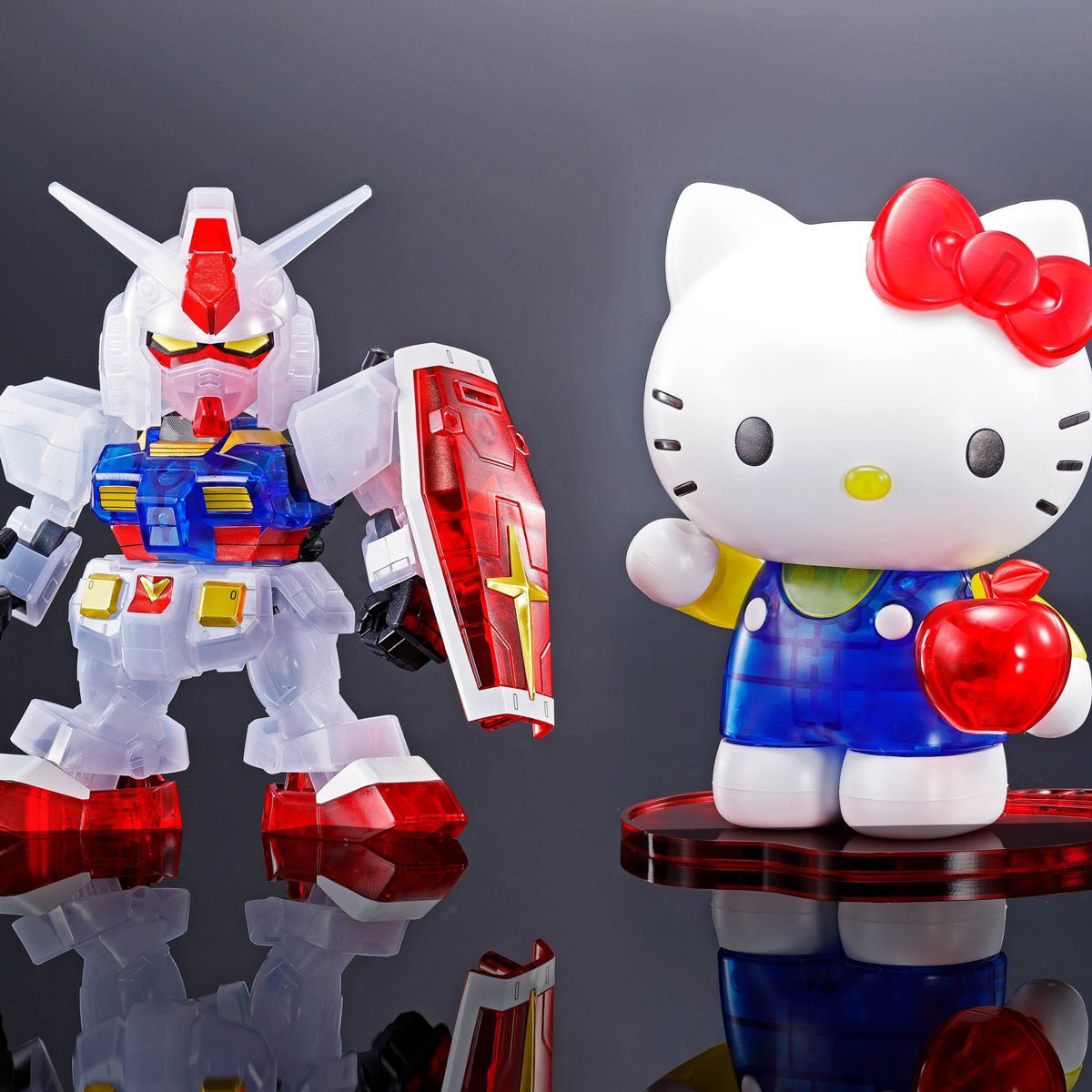 EX - Standard Hello Kitty / RX - 78 - 2 Gundam (Clear Color) - Jack Righteous