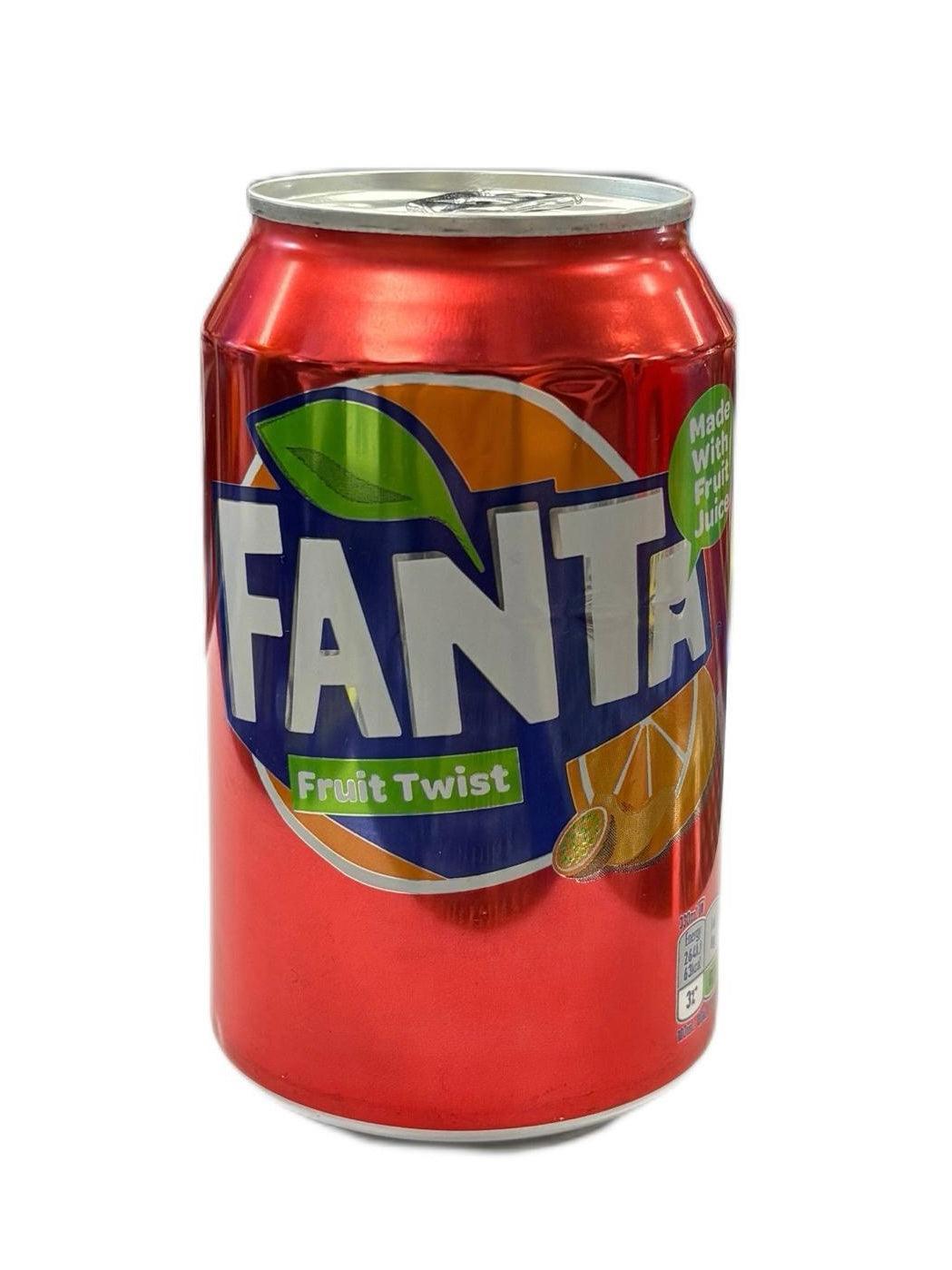 Fanta Fruit Twist Can 330ML - U.K Edition