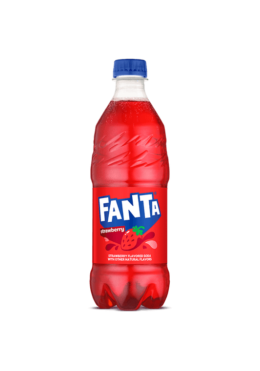 Fanta Strawberry Bottle 591ML - Canadian Edition