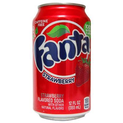 Fanta Strawberry Can 355ML - Canadian Edition