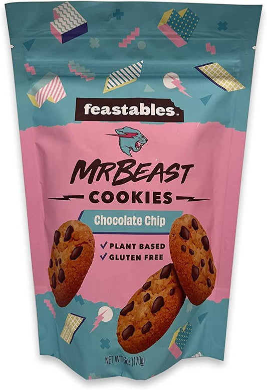 Feastables Mr. Beast Cookies - Chocolate Chip