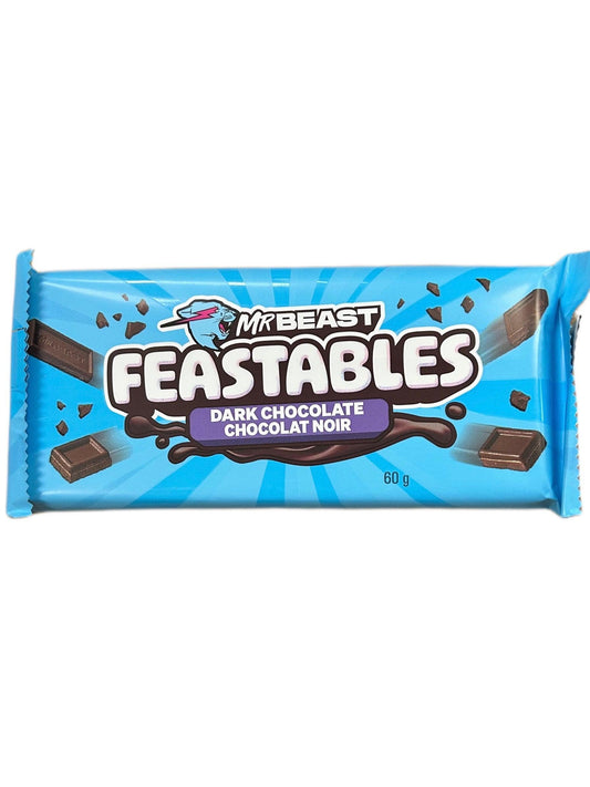 Feastables Mr.Beast Dark Chocolate 60G *NEW DESIGN*