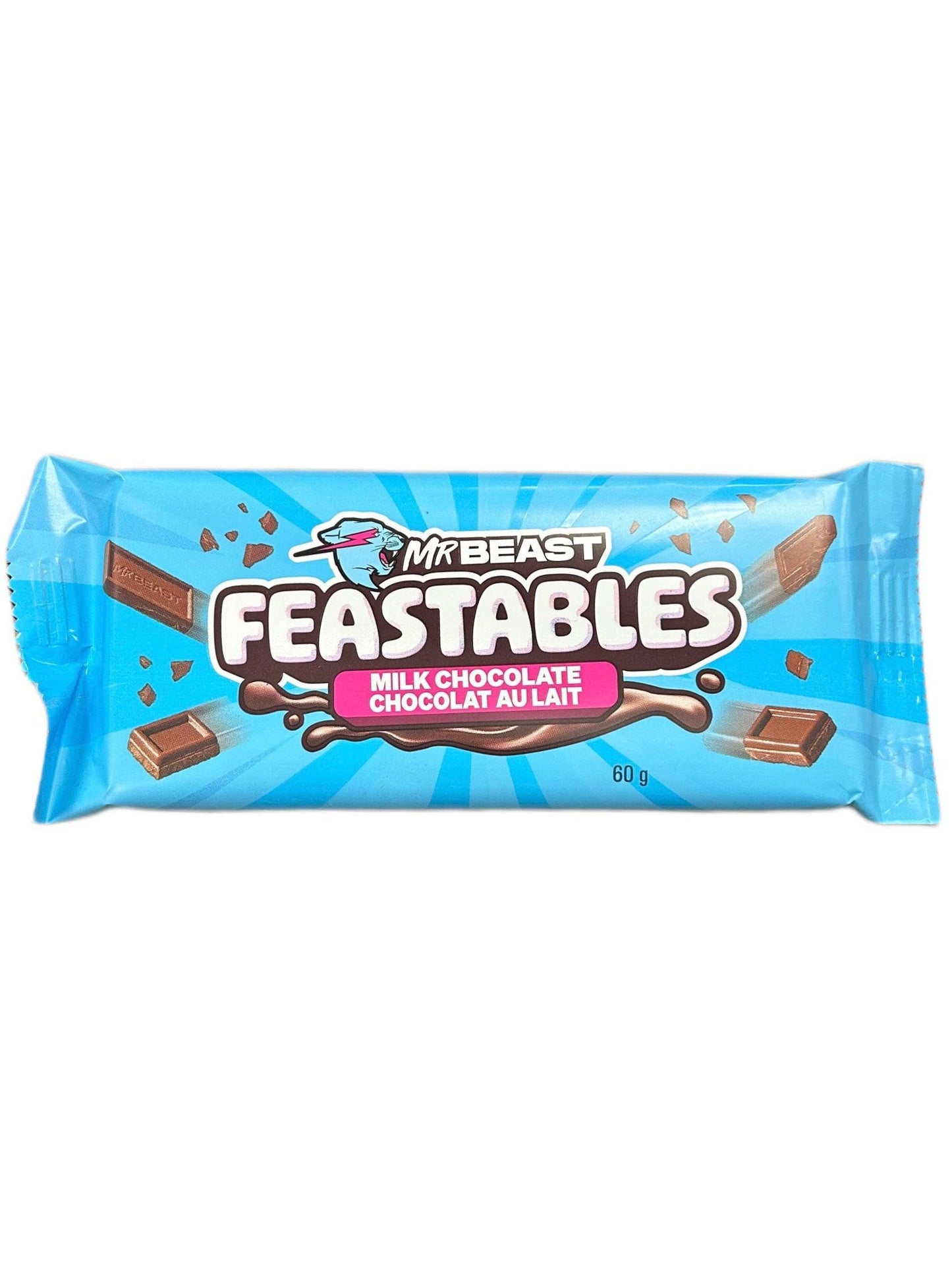Feastables Mr.Beast Milk Chocolate 60G *NEW DESIGN*