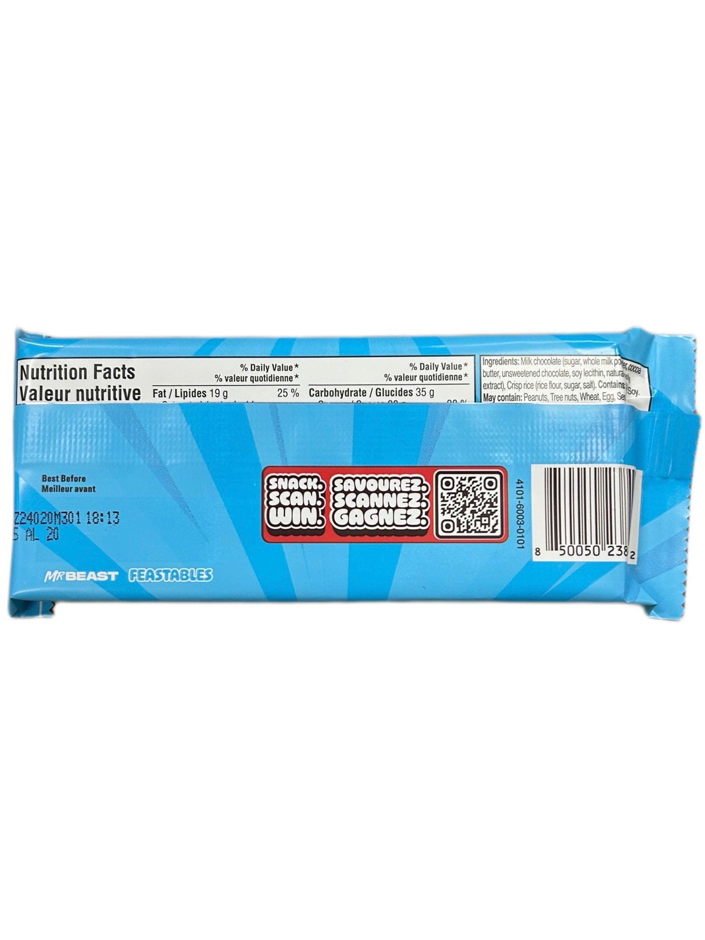 Feastables Mr.Beast Milk Crunch 60G *NEW DESIGN*