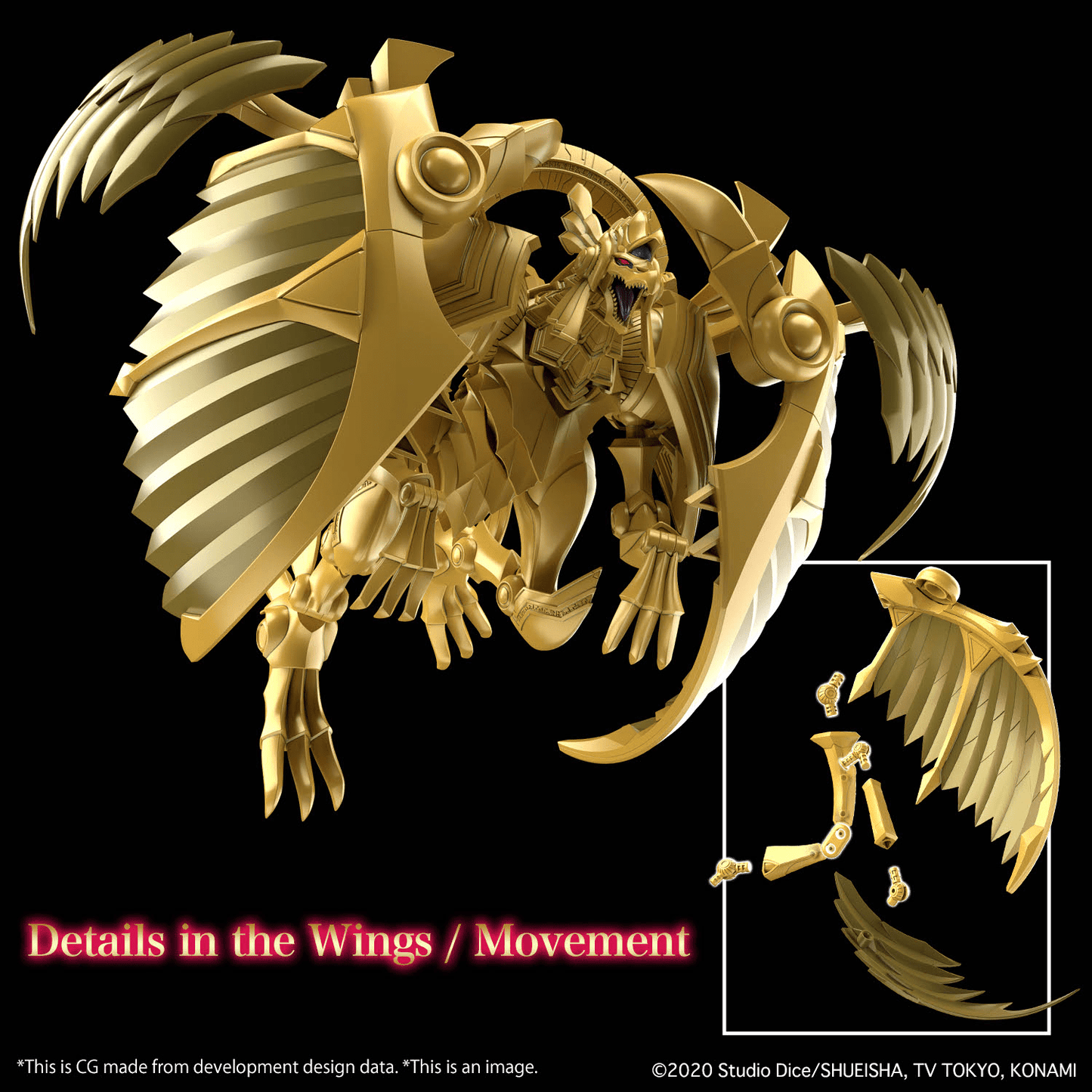 Figure - rise Standard Amplified Winged Dragon of Ra - Jack Righteous