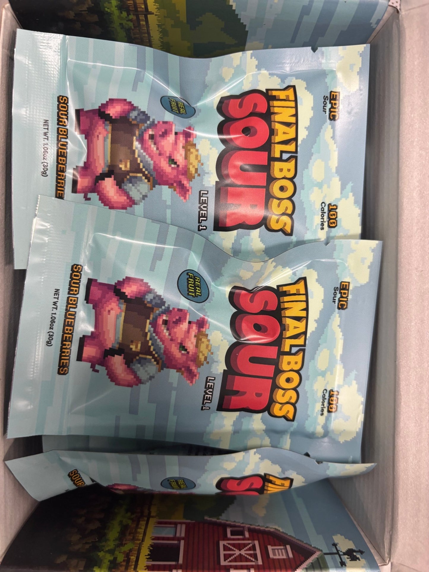 FINAL BOSS SOUR Level 1 Sour Blueberries Exclusive Challenge 360G - Jack Righteous