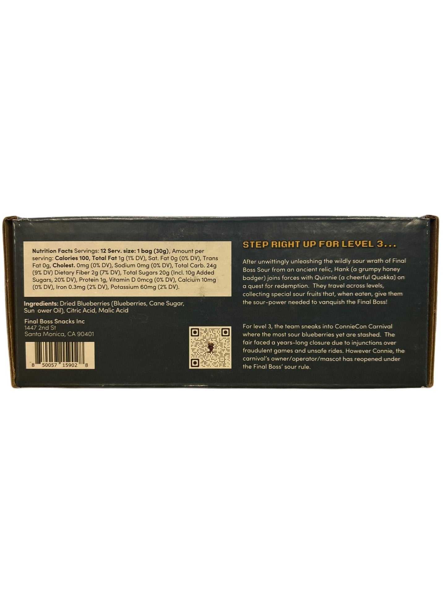 FINAL BOSS SOUR Level 3 Sour Blueberries Exclusive Challenge 360G - U.S Edition - Jack Righteous