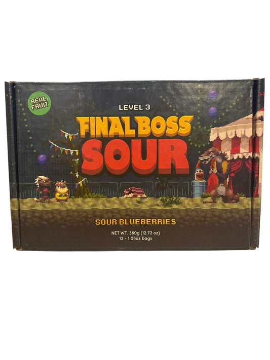 FINAL BOSS SOUR Level 3 Sour Blueberries Exclusive Challenge 360G - U.S Edition - Jack Righteous