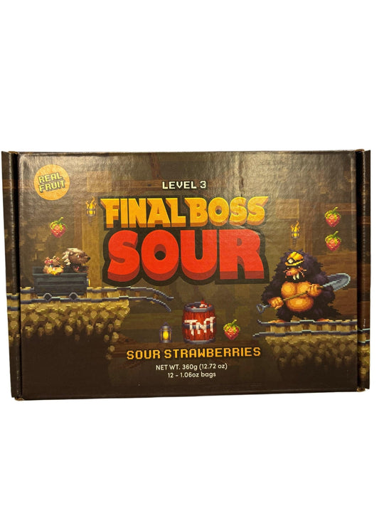 FINAL BOSS SOUR Level 3 Sour Strawberries Exclusive Challenge 360G - Jack Righteous