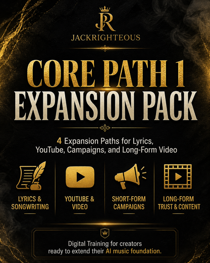 Find Your Sound Expansion Pack for extending AI music creator training into practical campaign and growth workflows