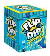 Flip & Dip Gummy Sticks & Soup Dip