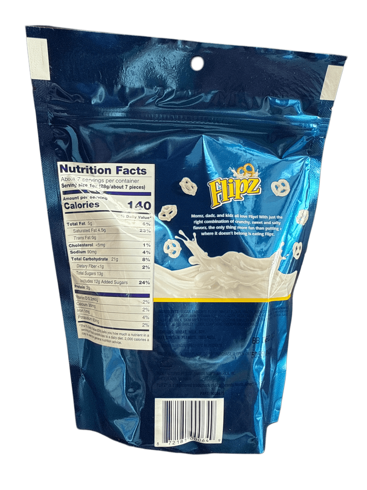Flipz White Fudge Covered Pretzels 212G - U.S Edition - Jack Righteous